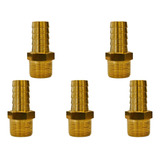 Kit C 5 Espigao Fixo Latao Garden 3 4x3 4 11116e