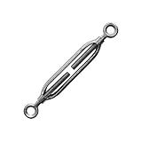Kit C 5 Esticador Olhal Olhal Cabo De Aço 6 4mm Beltools