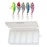 Kit C 5 Isca Artificial Ferrinho 5cm 10 Gramas