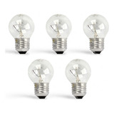 Kit C 5 Lampadas Lustre Forno Fogao E Geladeira E27 40w