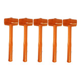 Kit C 5 Marreta De Silicone Hm Cabo Em Pvc Antiderrapante