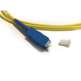 Kit C 5 Unidades 1 Gabarito Emenda Mecânica Para Fibra Óptica C Pigtail Sc upc L 925bh Nf 