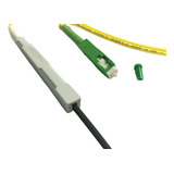 Kit C 5 Unidades Emenda Mecânica Para Fibra Optica C Pigtail Sc apc L 925bh Nf 