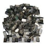 Kit C 50 Conector Rj45 Cat5e Blindado Rj 45 Lan Plug Rede