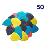 Kit C 50 Palhetas Nylon 0 80mm Media Sortidas Sao Goncalo