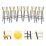 Kit C 6 Banquetas