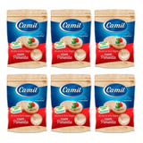 Kit C 6 Biscoito De Arroz Camil Integral Com Pimenta 150g