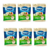 Kit C 6 Biscoito De Arroz Integral Camil 150g