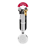 Kit C 6 Carretilha Cortador De Massa Pastel Em Aço Inox