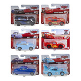 Kit C 6 Carros Disney Pixar Cars Puxa E Vai 1 43 Mattel