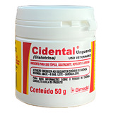 Kit C 6 Cidental Unguento Cicatrizante E Repelente 50g