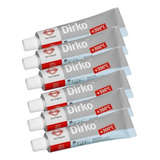 Kit C 6 Cola Silicone Cinza Motor Junta 70g Dirko Alta Temp 