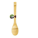 Kit C 6 Colher Bambu 30 Cm Original
