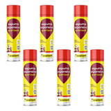 Kit C 6 Espuma Expansiva Poliuretano 500ml 340g Quartzolit