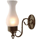 Kit C 6 Luminaria Arandela Lampião Colonial Marrom Vintage