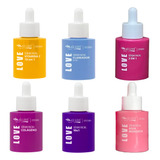 Kit C 6 Melhores Serum Facial Ácido Hialurônico Vitamina C B