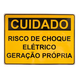 Kit C 6 Placas Geração Própria Padrão Eneel Alumínio 25x18