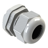 Kit C 6 Prensa Cabos Poliamida Pg36 Cor Cinza
