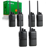 Kit C 6 Rádio Comunicador Par Longo Alcance Rc 3002 G2