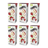 Kit C 6 Suco Mupy De Maça À Base De Soja 200ml