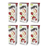 Kit C 6 Suco Mupy De Maça À Base De Soja 200ml