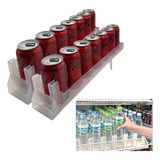 Kit C 6 Suporte Garrafas Mercado Latas Organizador Geladeira
