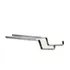 Kit C/6 Suporte Para Calha Chuva Zincado 250mm Fundo 9cm