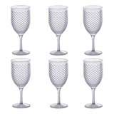 Kit C 6 Taças Agua E Vinho Luxxor Bico Paramount 480ml