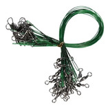 Kit C 60 Snap Cabo Aço Com Girador Encastroado Leader Castor