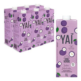 Kit C  6und Chá Verde Yai Sabor Jabuticaba 1 Litro