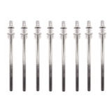 Kit C 8 Parafuso Grande P Afinação De Bumbo 90mm X 5mm
