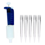 Kit C Micropipeta Monocanal 1000 10 000ul Ponteiras