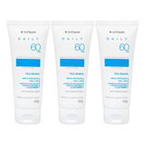 Kit C3 Protetor Solar Facial Fps60 Daily 60g Red Apple