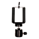 Kit Cabeça Articulada Ball Head Suporte Para Celular Clip U