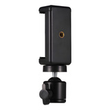 Kit Cabeça De Bola Suporte Celular 360 P Tripé Rosca 1 4