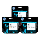 Kit Cabeça Hp 72 C9383a c9380 c9384