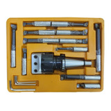 Kit Cabeçote Broqueador F75 P Fresadora Furadeira Iso 40
