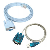 Kit Cabo Console Db9 X Rj45