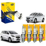 Kit Cabo De Vela Velas De Ignição Cobalt 1 8 Desde 2017