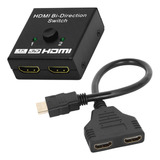 Kit Cabo Duplicador Hdmi