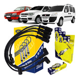Kit Cabo E Vela Ignição Palio Uno Doblo 1 0 1 4 Fire Marelli
