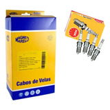 Kit Cabo Jogo De Vela Siena 1 3 16v Fire Gas 00 Orig