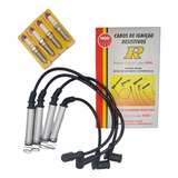 Kit Cabo Mais Vela Ford Ka Fiesta Ecosport Ngk Sc f30