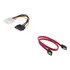 Kit Cabo Sata Dados E Força  Para Ssd Hd  Gravador Dvd 