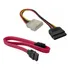 Kit Cabo Sata Dados E Força  Para Ssd Hd  Gravador Dvd 