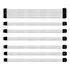 Kit Cabo Sleeved Cooler Master  Branco 