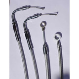Kit Cabos Aeroquip Para Harley Davidson 10 A 18 Polegada