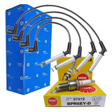 Kit Cabos E Velas Astra Vectra Zafira 2 0 8v Flex Desde 2005