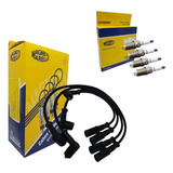 Kit Cabos E Velas Siena 1 0 8v Motor Fire De 2005 A 2011