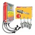 Kit Cabos Ford + Velas Ngk Fiesta 1.6 8v Flex 04 Á 10/08 